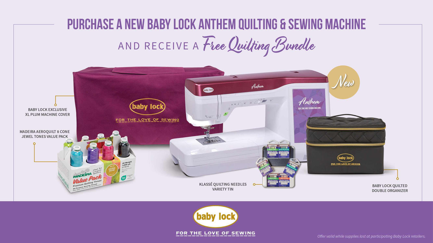 Baby Lock Anthem with Bundle