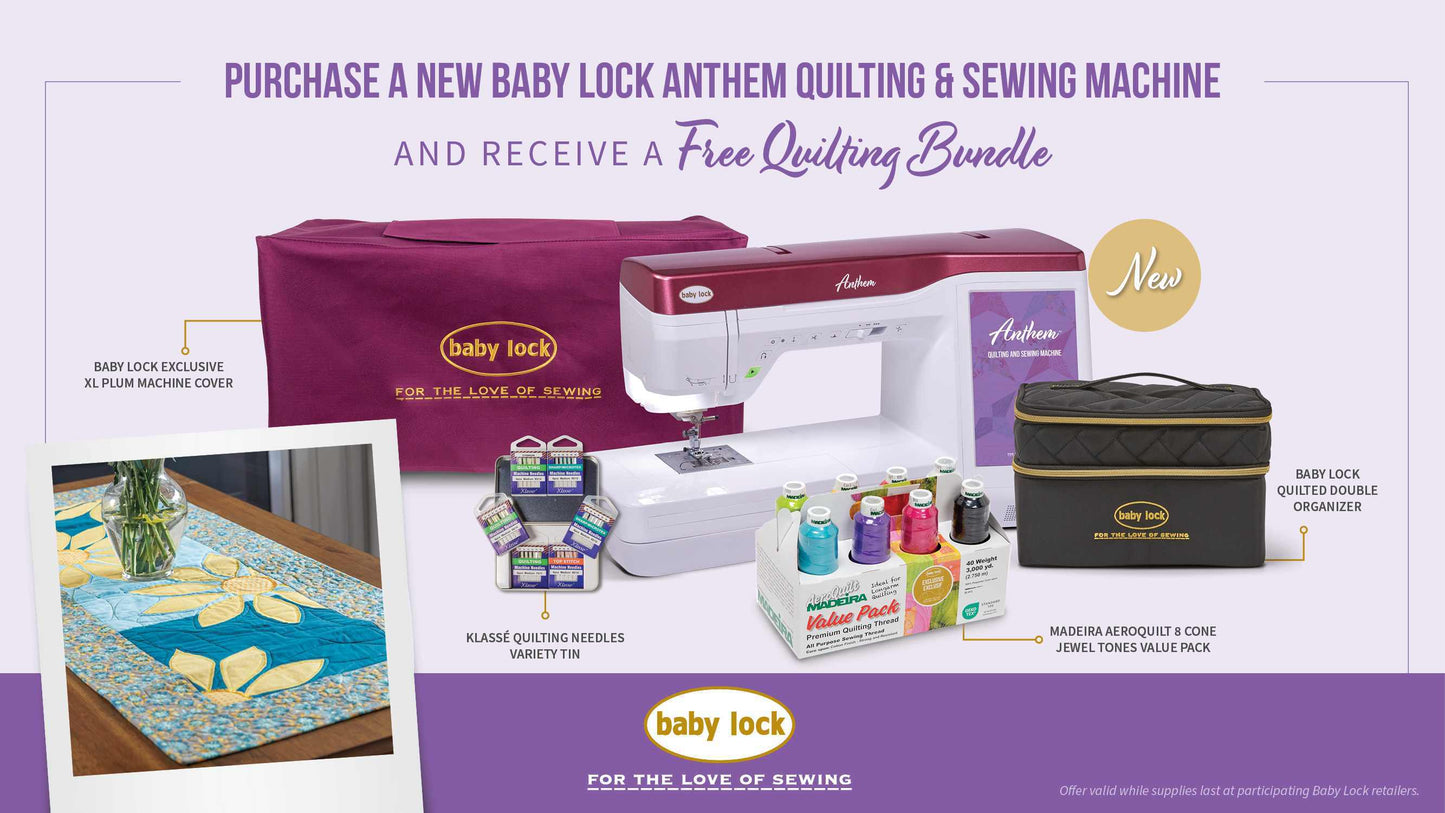 Baby Lock Anthem with Bundle