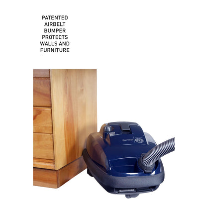 SEBO Airbelt K2 Turbo canister vacuum in black cherry