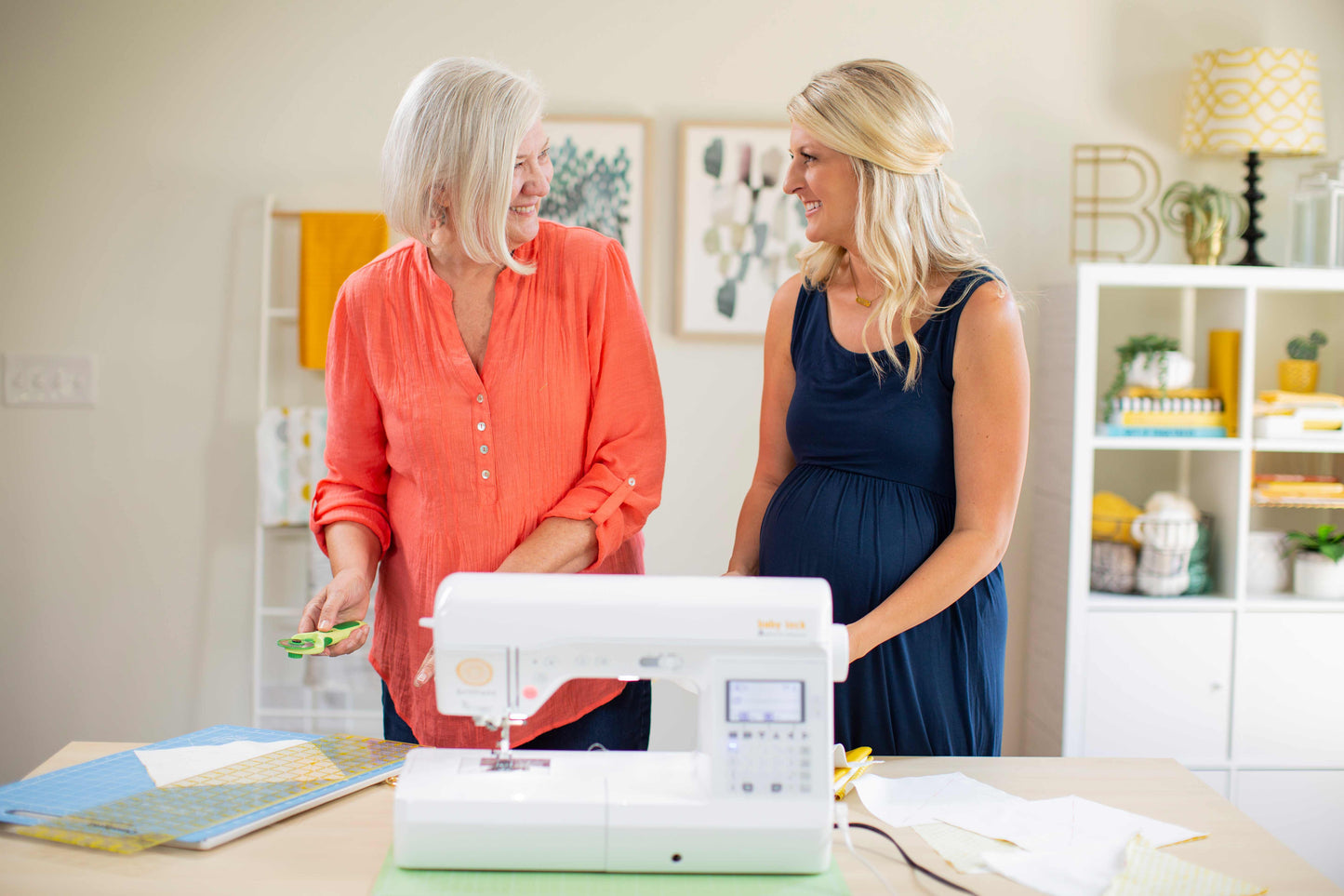 Baby Lock Brilliant | Computerized Sewing Machine with 80+ Stitches & LCD