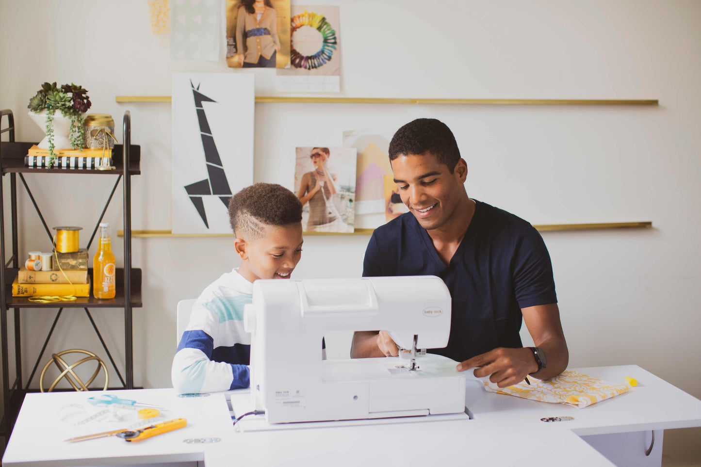 Baby Lock Brilliant | Computerized Sewing Machine with 80+ Stitches & LCD