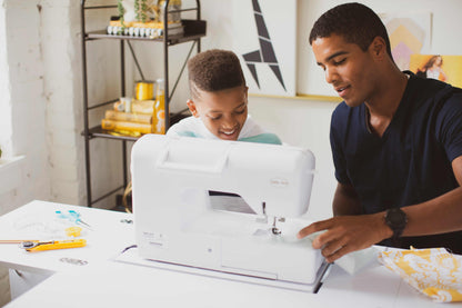 Baby Lock Brilliant | Computerized Sewing Machine with 80+ Stitches & LCD