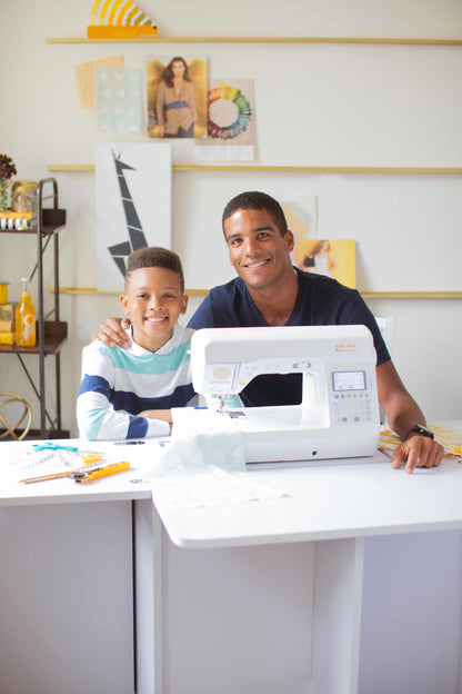Baby Lock Brilliant | Computerized Sewing Machine with 80+ Stitches & LCD