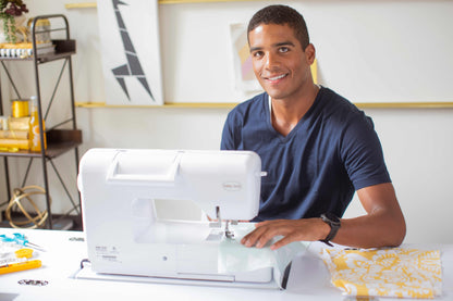 Baby Lock Brilliant | Computerized Sewing Machine with 80+ Stitches & LCD