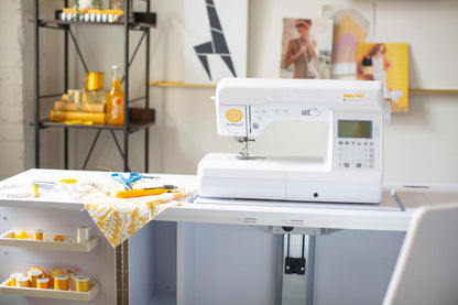 Baby Lock Brilliant | Computerized Sewing Machine with 80+ Stitches & LCD