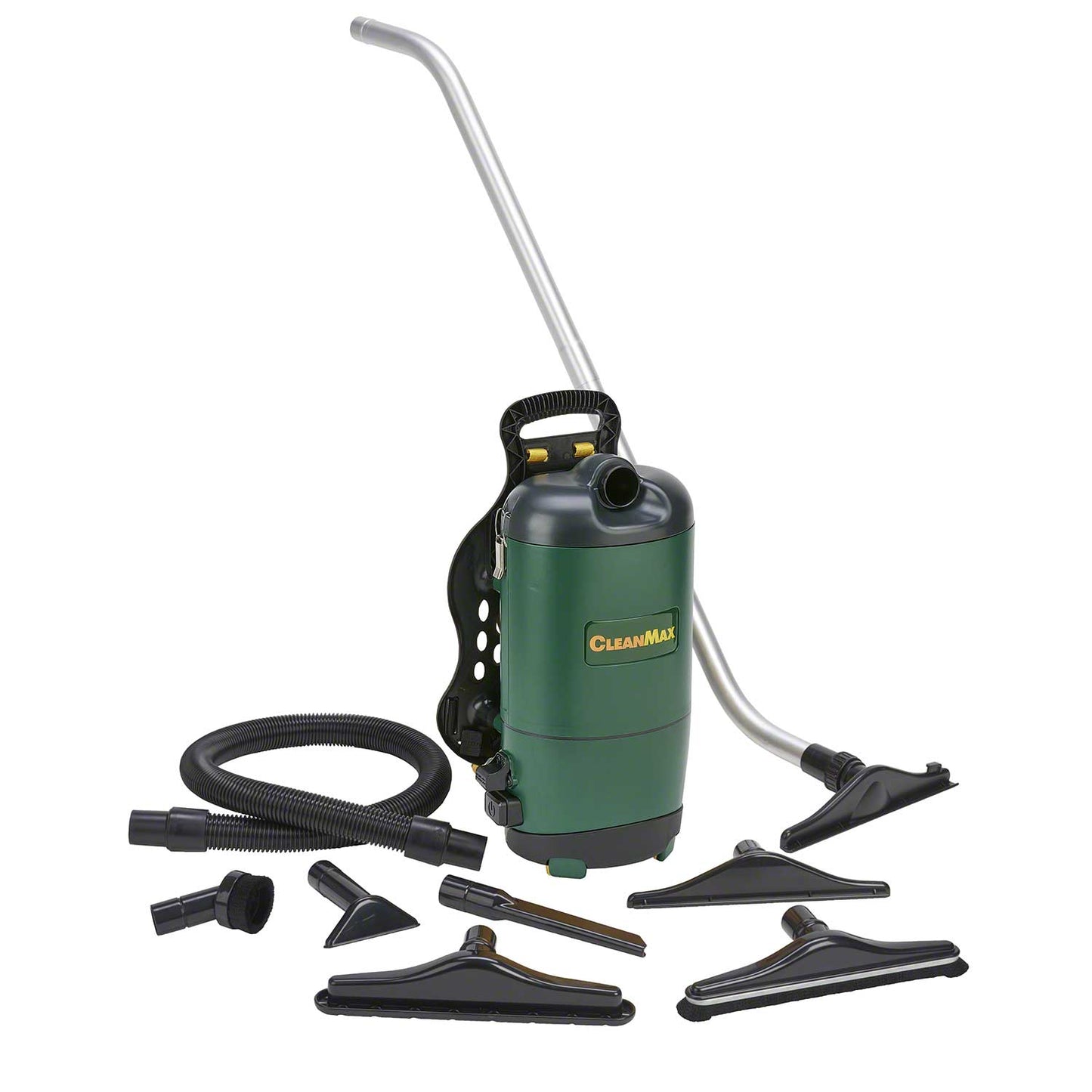 CleanMax CMBP-6.2 backpack vacuum with included tool set
