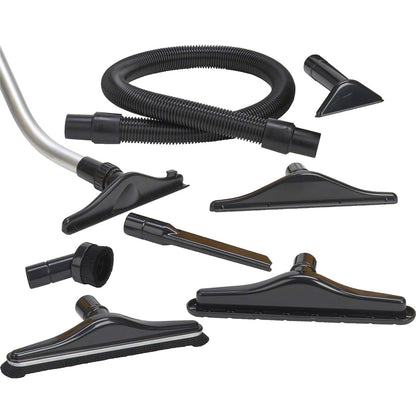 CleanMax CMBP-6.2 backpack vacuum tools close-up
