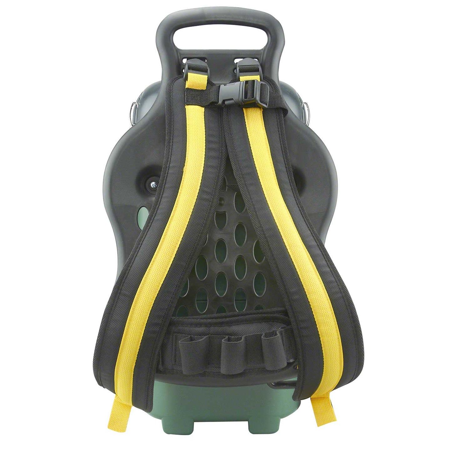 CleanMax CMBP-6.2 backpack vacuum Deuter harness and waist belt