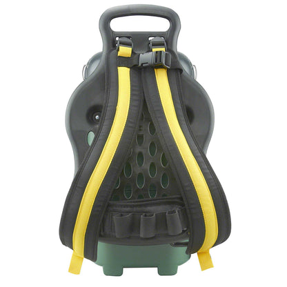 CleanMax CMBP-6.2 backpack vacuum Deuter harness and waist belt