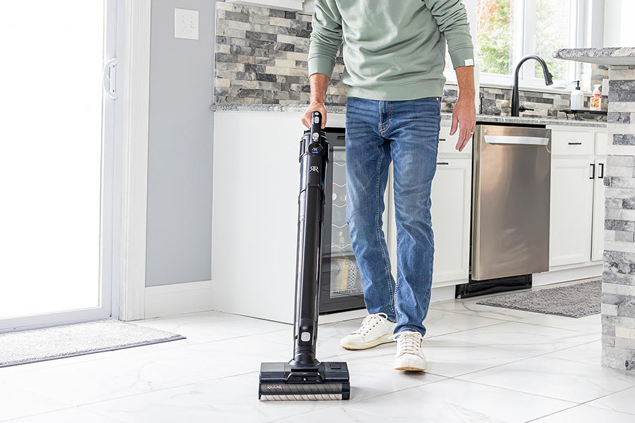 Riccar R70 Multi-Clean Deluxe cleaning a kitchen floor