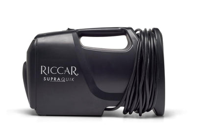 Riccar SupraQuik RSQ1.6 with 25-foot cord wrapped on the body